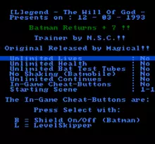 Image n° 4 - screenshots  : Batman Returns